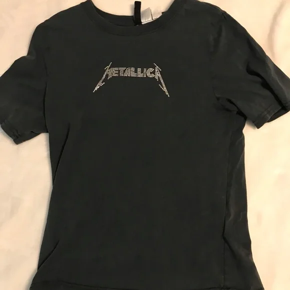 metallica shirt h&m